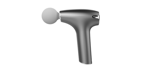 flow nano massage gun in graphite grey