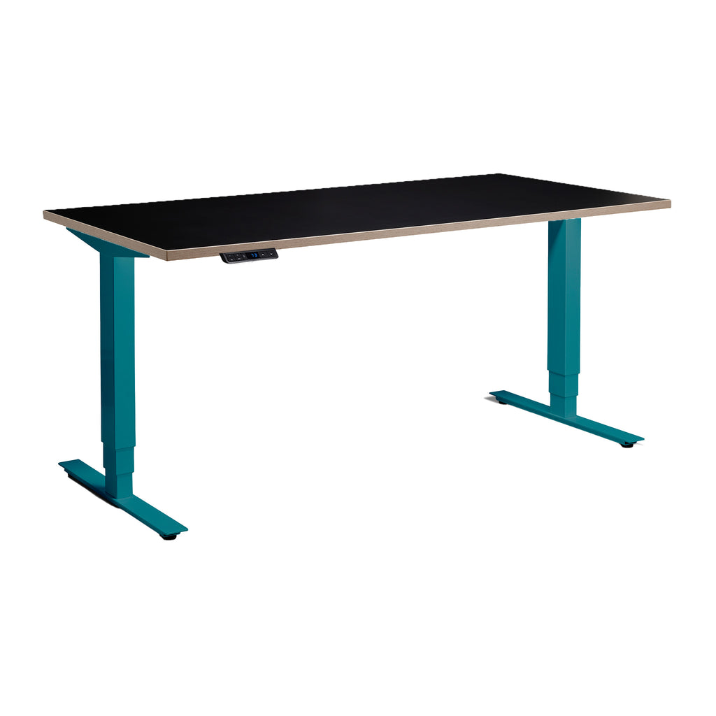 Atlas Teal Standing Desk Height Adjustable Ergo Desks