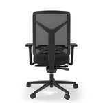 Back view of Expectation mesh adjustable office chair.