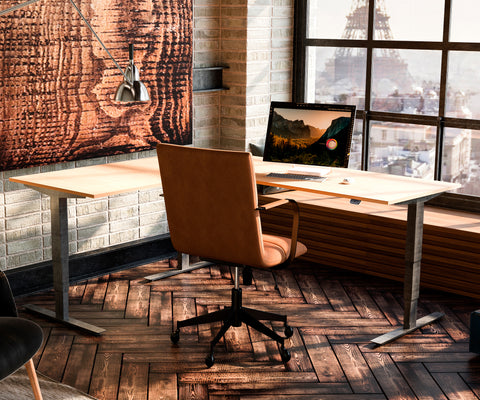 Hades Standing Corner Desk