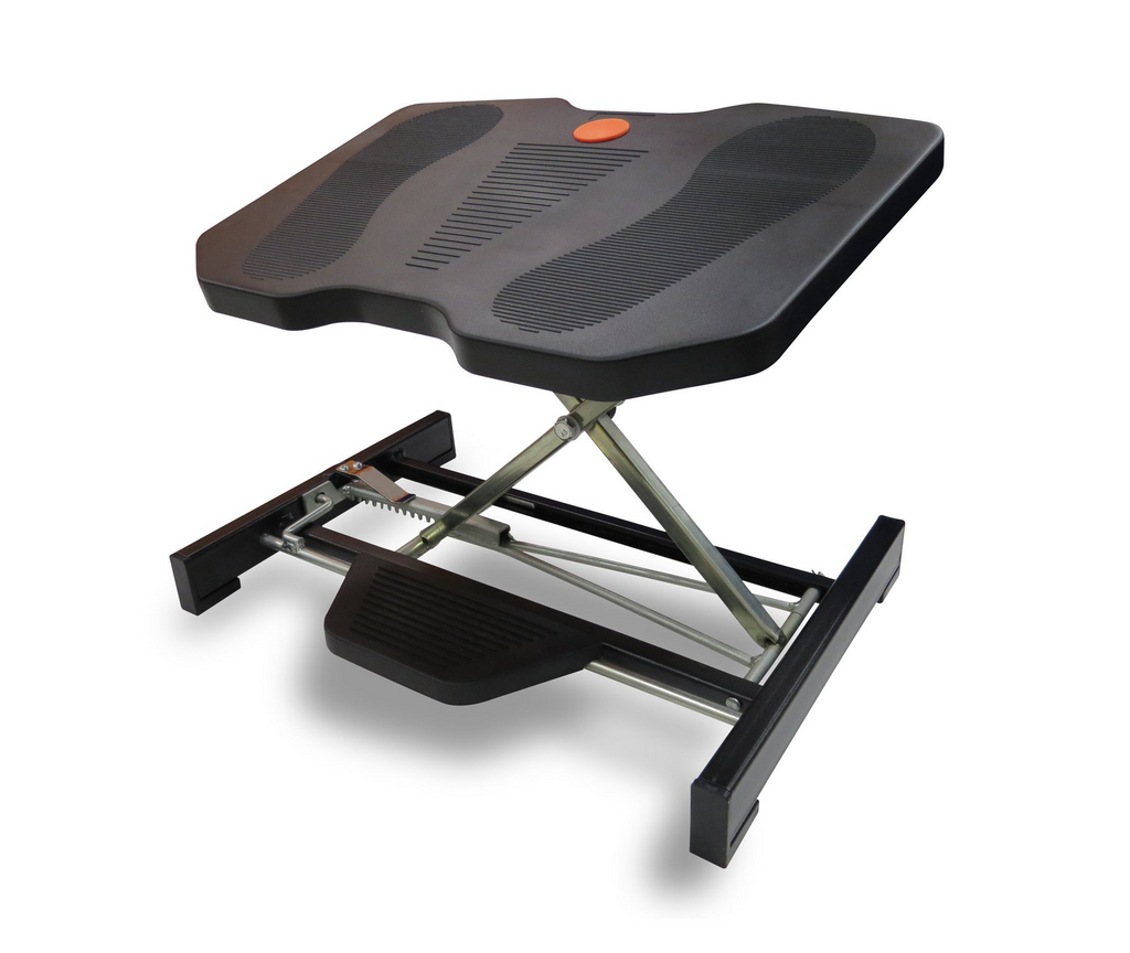 Height Adjustable and Angle Tilting Desk Foot Rest