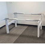 *EX-DISPLAY* Duo Electric Desk Frame - Light Grey