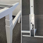 *EX-DISPLAY* Duo Electric Desk Frame - Light Grey