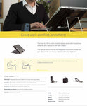 Instructions on how to use the bakker ergo-q 330 laptop stand