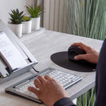 Man using Ergonomic Vertical Wireless Mouse