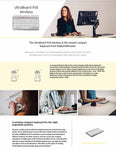 infographic for UltraBoard 950 Wireless Compact Keyboard