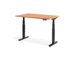 altitude pro compact standing desk in beech