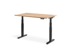 altitude pro compact standing desk in oak