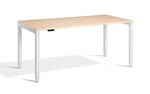 4 legged standing desk with maple top