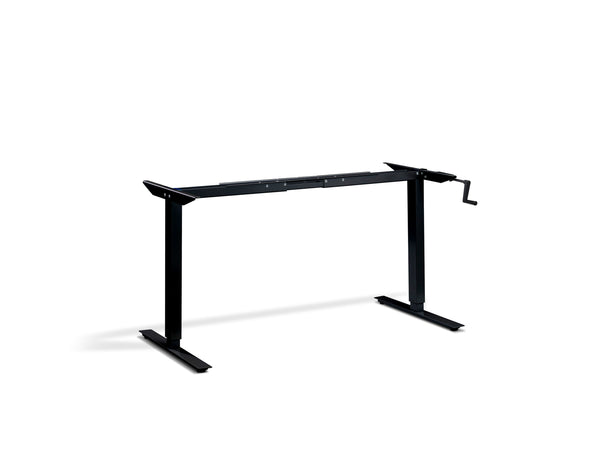 Solo Black Standing Desk Frame