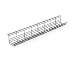 wire mesh cable tray in black