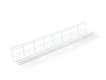 cable management wire basket tray in white