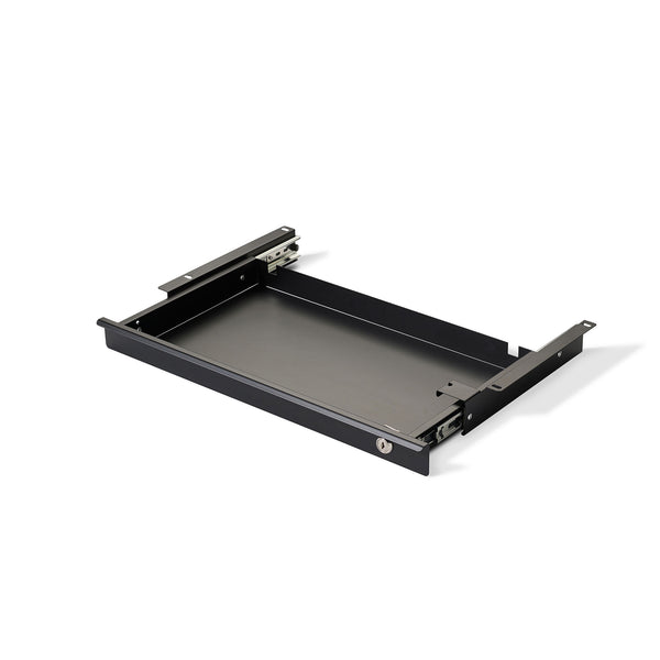 steel under desk lockable drawer