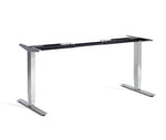 Atlas Chrome Electric Adjustable Desk Frame.